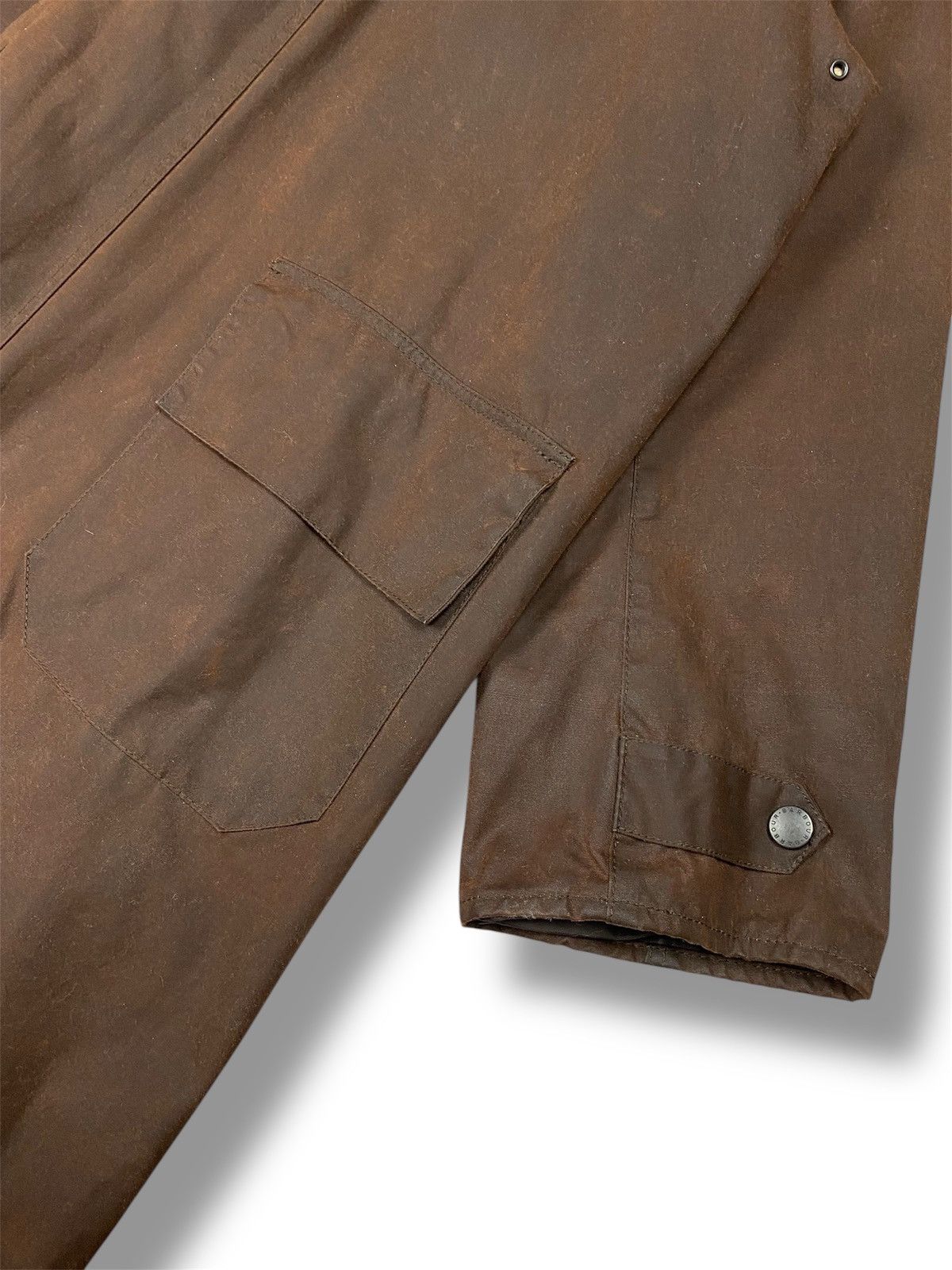 Barbour Barbour Stockman A1554 Long Waxed Riding Coat UK42 Size US L / EU 52-54 / 3 - 4 Thumbnail
