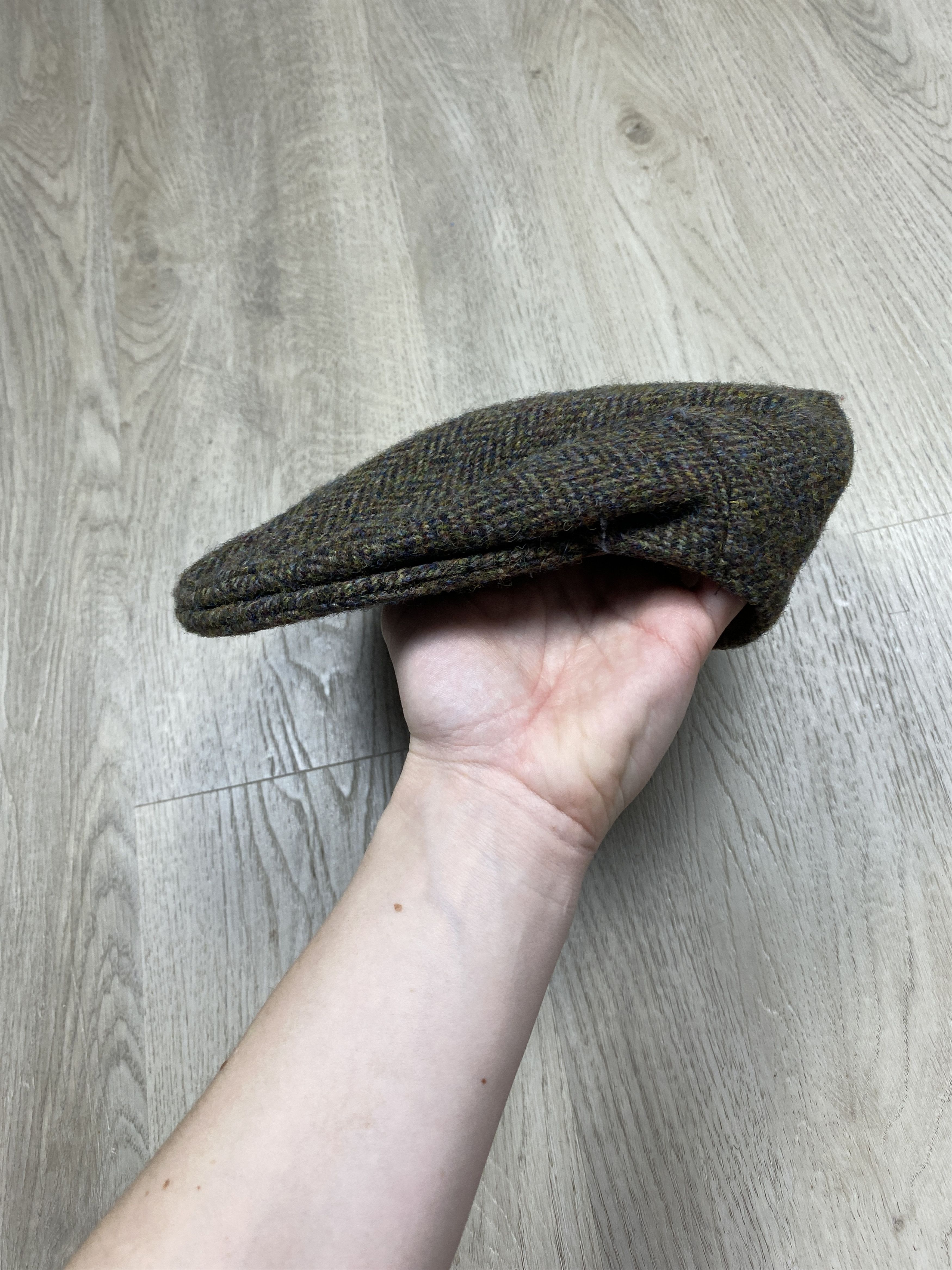 Harris Tweed × Vintage Harris Tweed Vintage Mens Wool Hat Size ONE SIZE - 2 Thumbnail