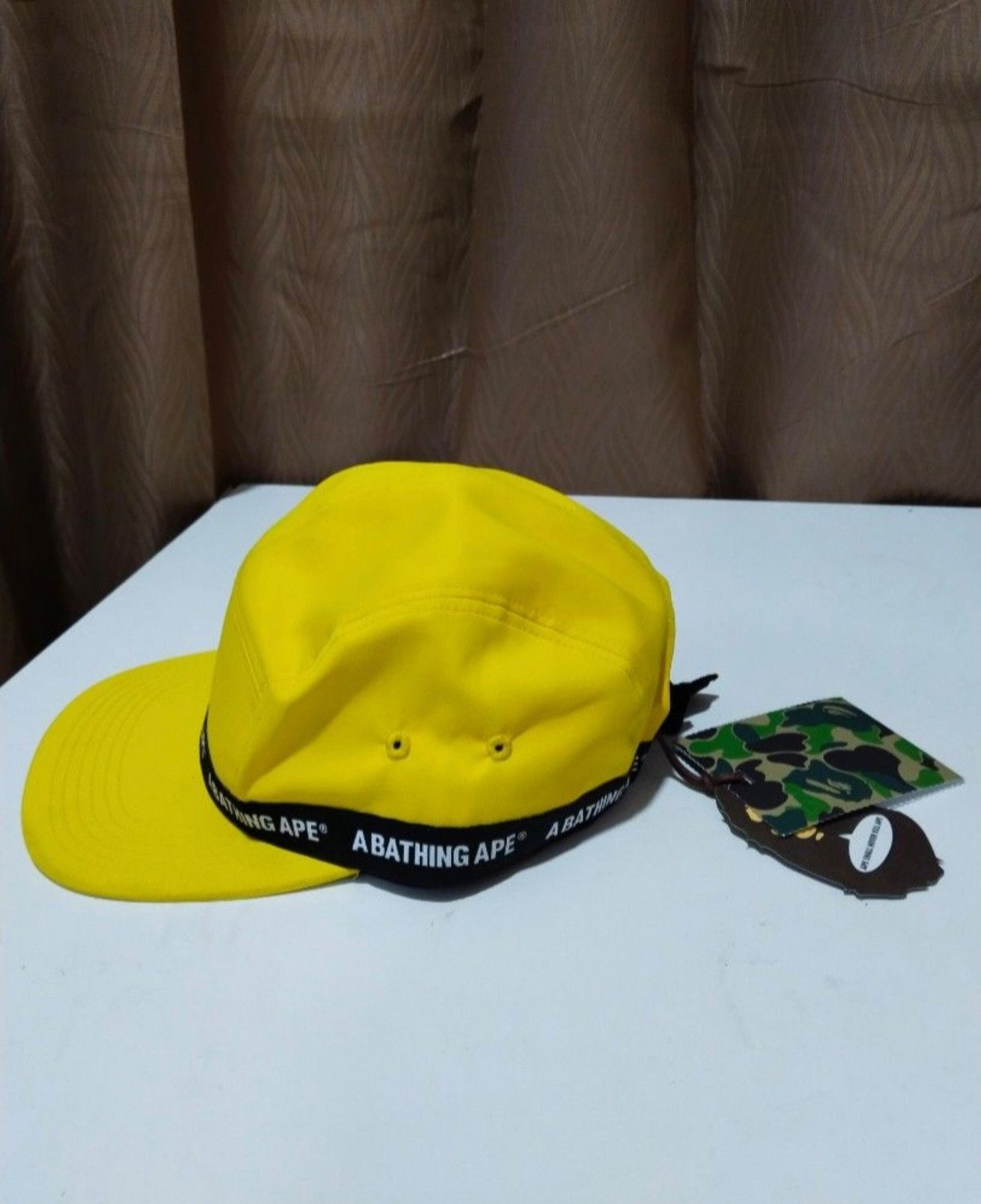 Bape 🔥Authentic New Bape Bathing Ape 5 Panel Cap Hats Size ONE SIZE - 2 Thumbnail