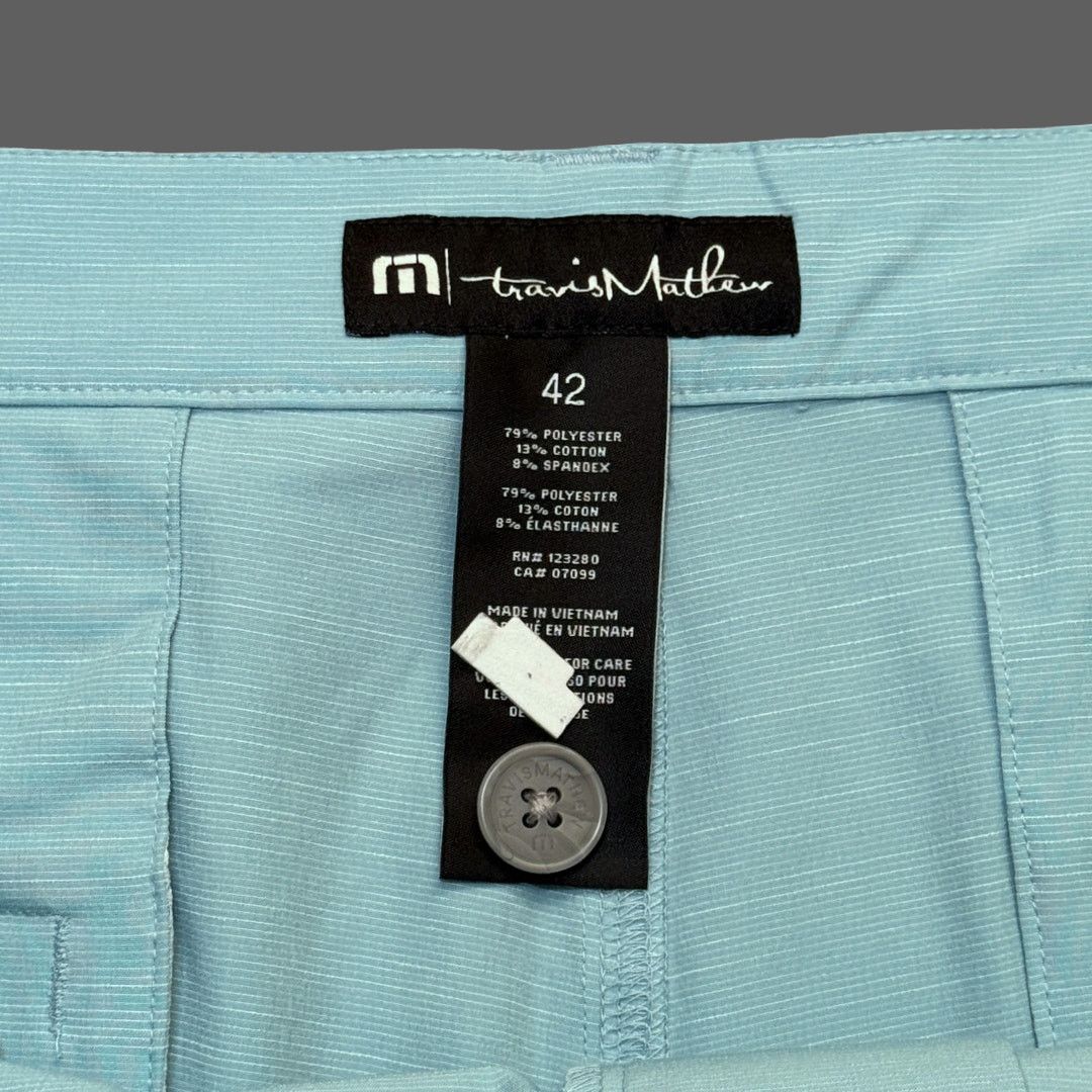 TravisMathew Travis Mathew SwitchBacks Short Blue Petit Four Size 42 NWT Size US 42 / EU 58 - 6 Thumbnail