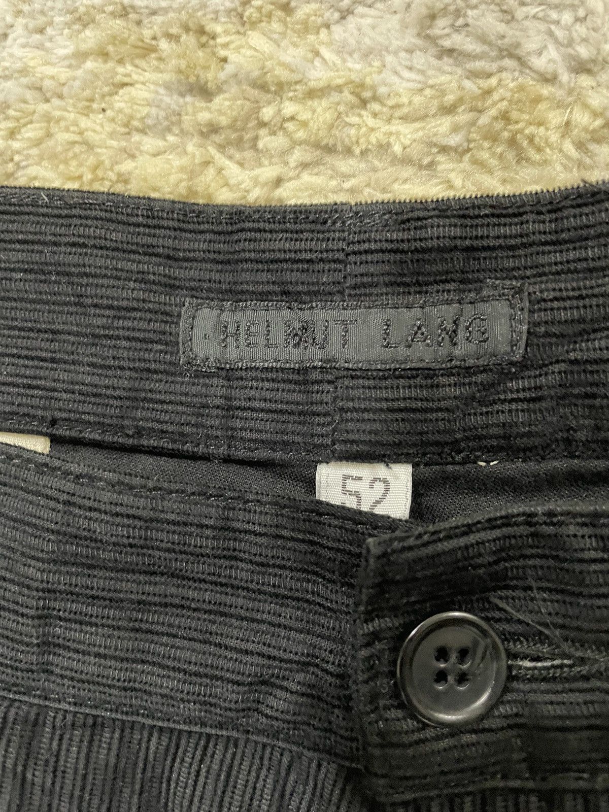 Helmut Lang Vintage Helmut Lang Black Pinstripe Pant Size US 36 / EU 52 - 4 Thumbnail