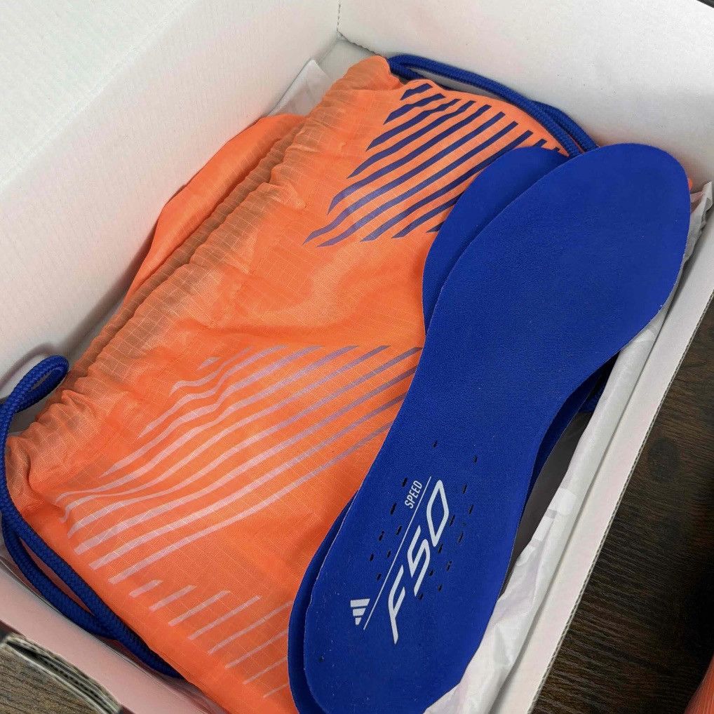 Adidas Adidas F50 Elite FG Beam Orange JH7618 Size 12 Soccer Cleats Size US 12 / EU 45 - 10 Thumbnail
