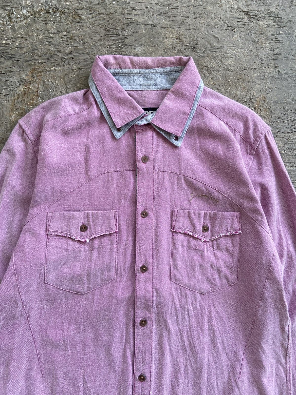 PPFM 2000s PPFM - Western Rock Button Up Shirt Size US L / EU 52-54 / 3 - 3 Thumbnail