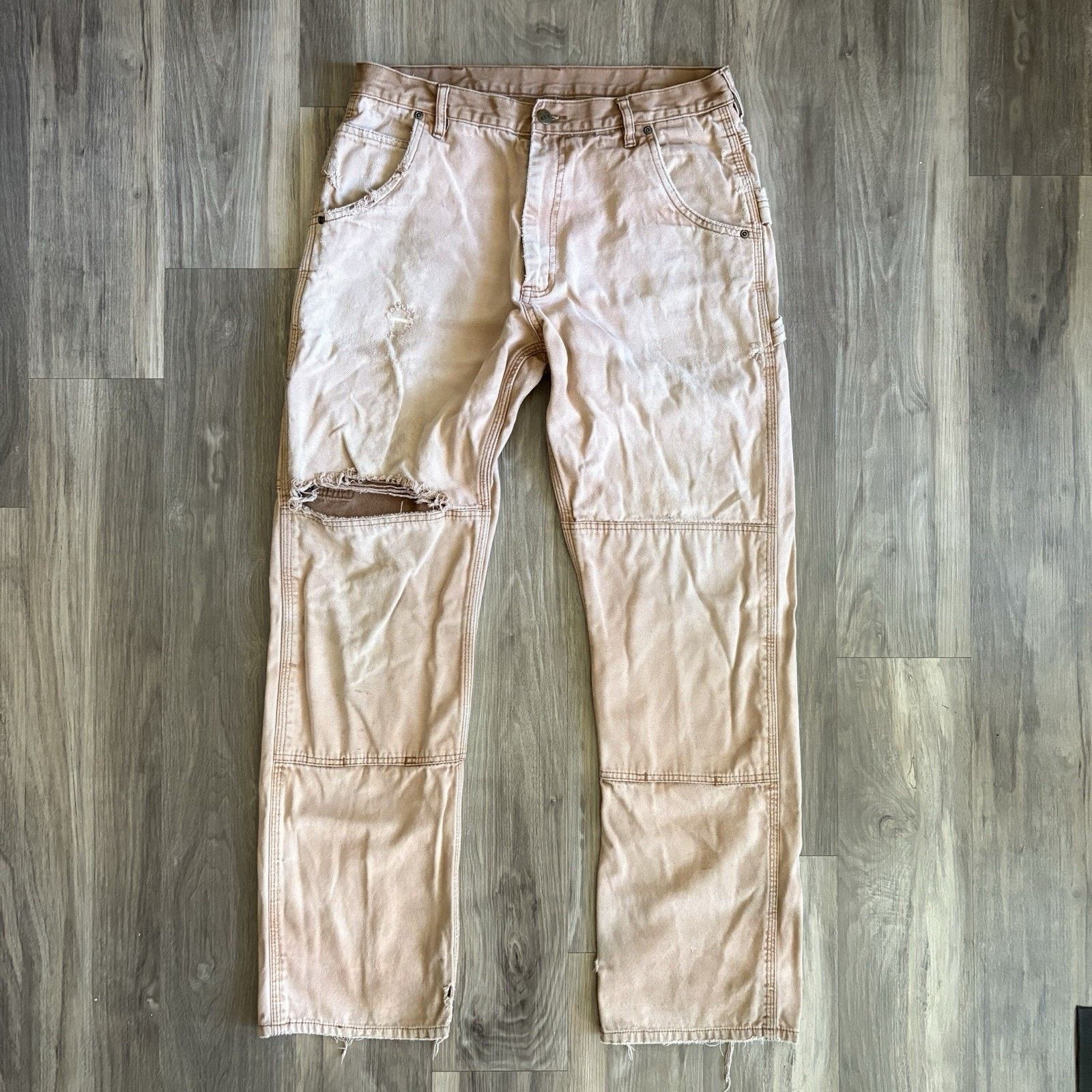 Vintage Vintage Key Carpenter Double Knee Pants Size 34x32 Size US 34 / EU 50 - 3 Thumbnail