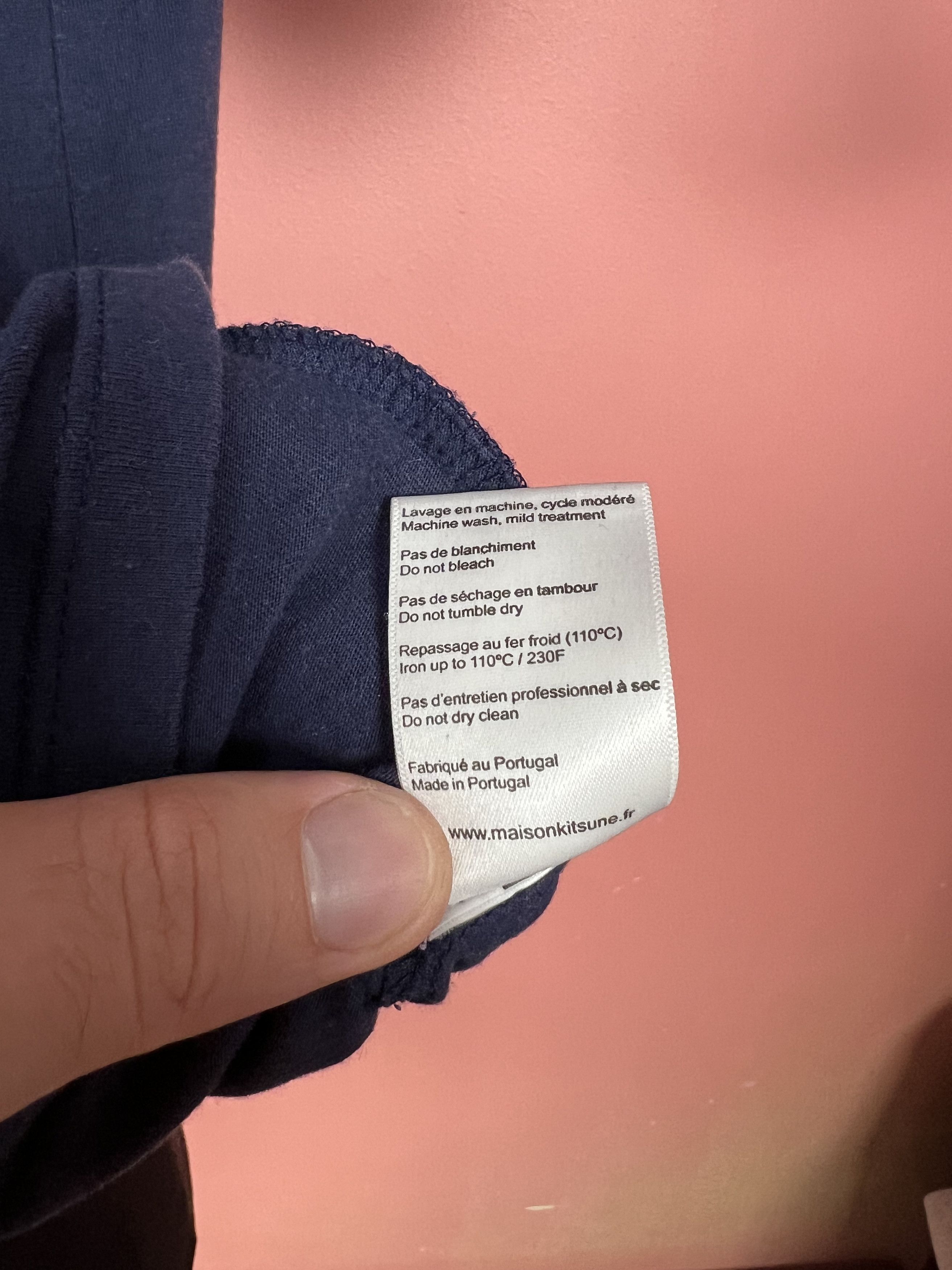 Maison Kitsune Maison Kitsune logo shirt tee designer Size US XXL / EU 58 / 5 - 8 Thumbnail