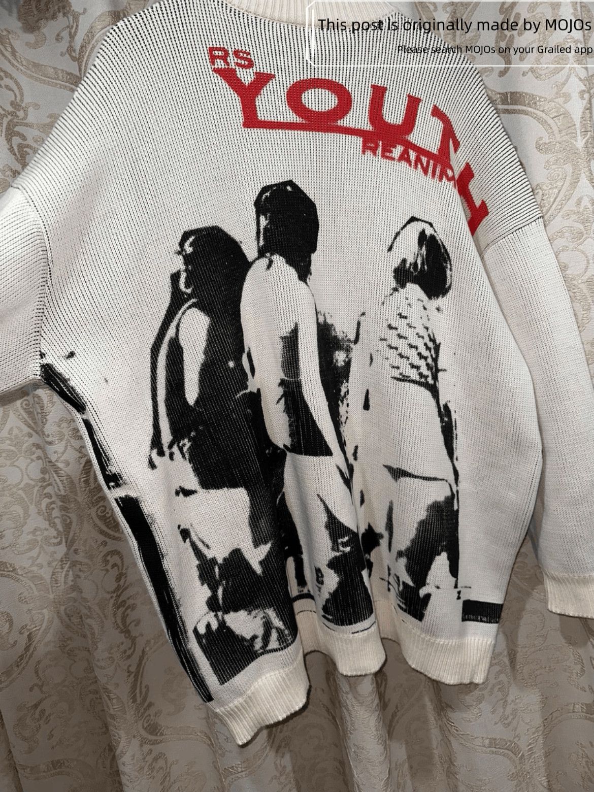 Raf Simons Raf Simons 20SS Band Print Knitwear Size US XS / EU 42 / 0 - 3 Thumbnail