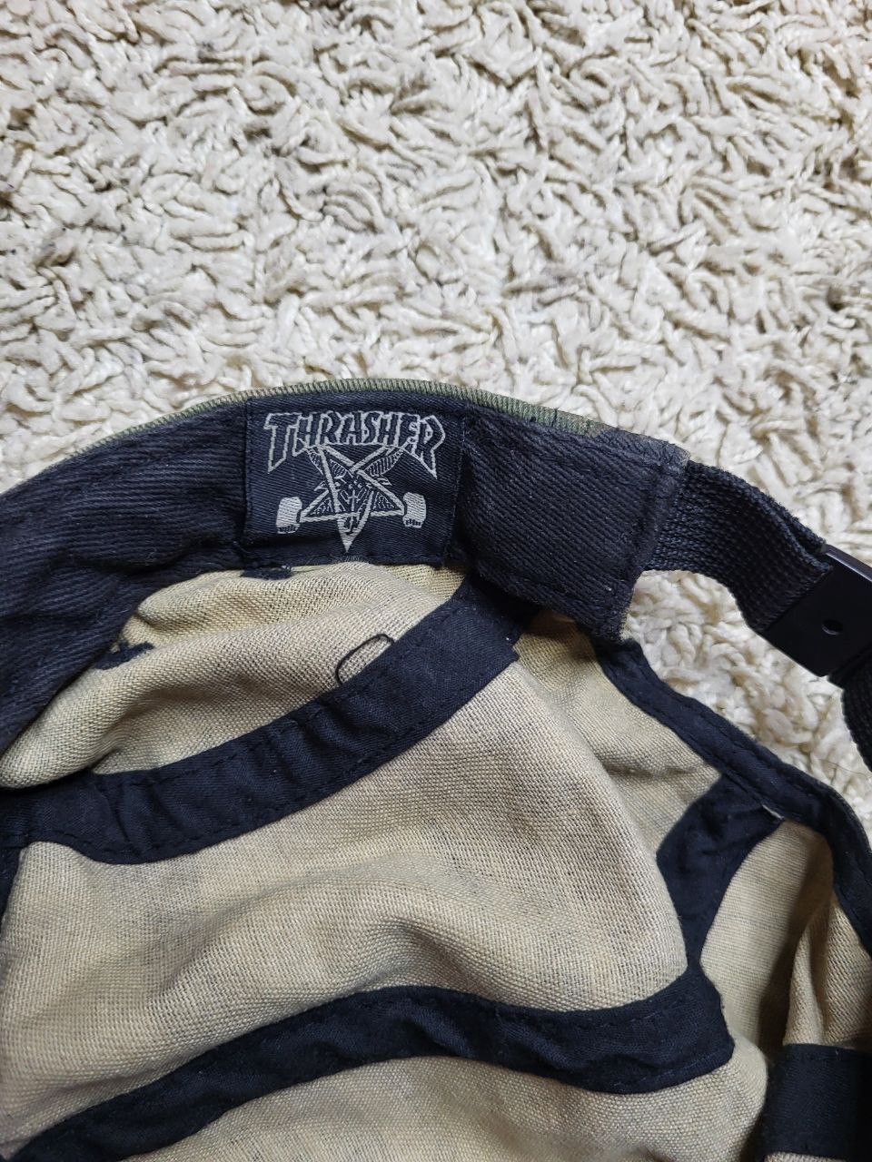 Thrasher Thrasher Vintage Camo cap Size ONE SIZE - 3 Thumbnail