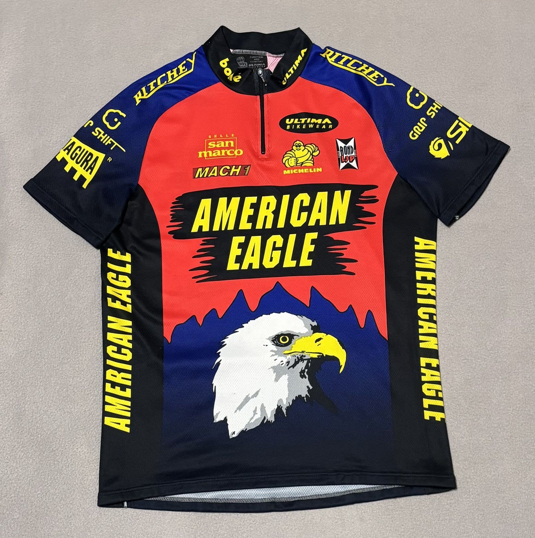 Bicycle American Eagle 1997/1998 Ultima Bikewear MTB Cycling Jersey Size US M / EU 48-50 / 2 - 5 Thumbnail