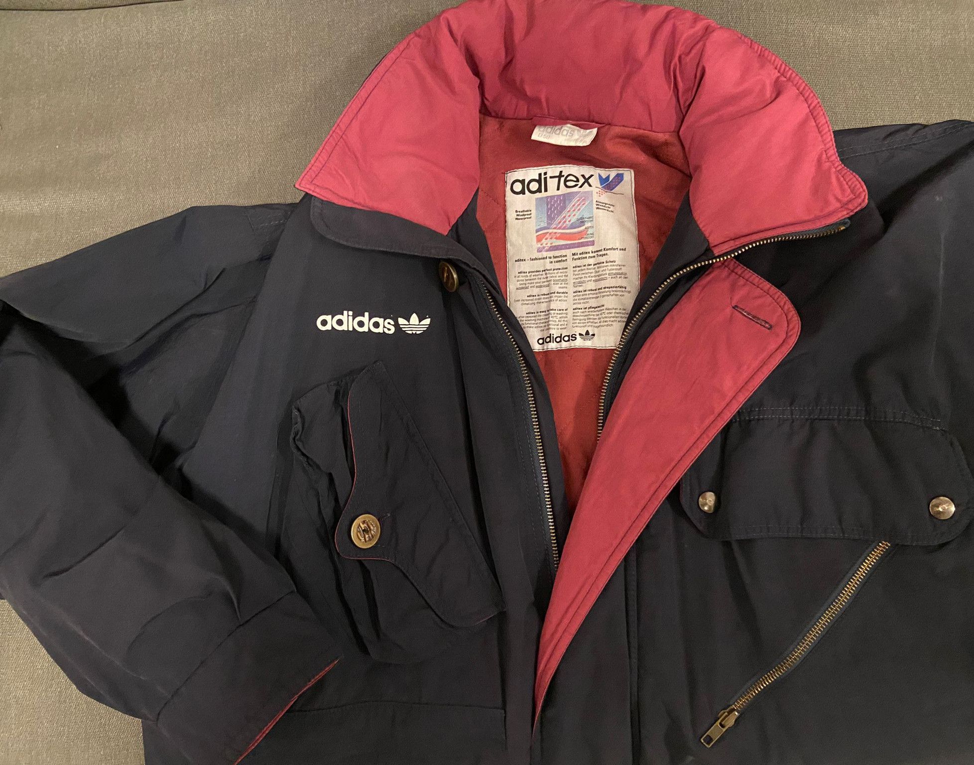 Adidas Adidas Vintage 1973 Aditex jacket Size US M / EU 48-50 / 2 - 1 Thumbnail
