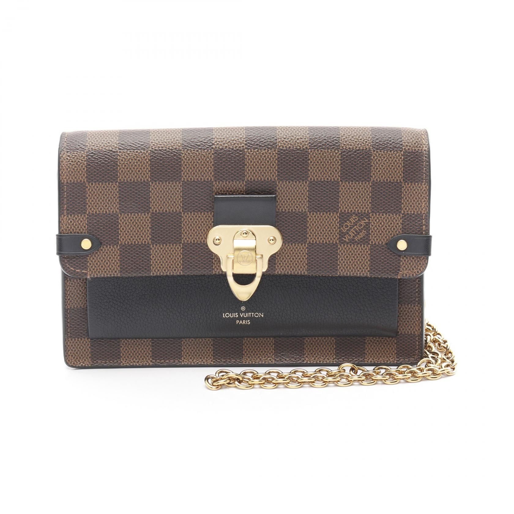 Louis Vuitton Louis Vuitton Portefeuille Vavin Damier Shoulder Bag Canvas Shoulder Bag N60221 in Brown, Women's