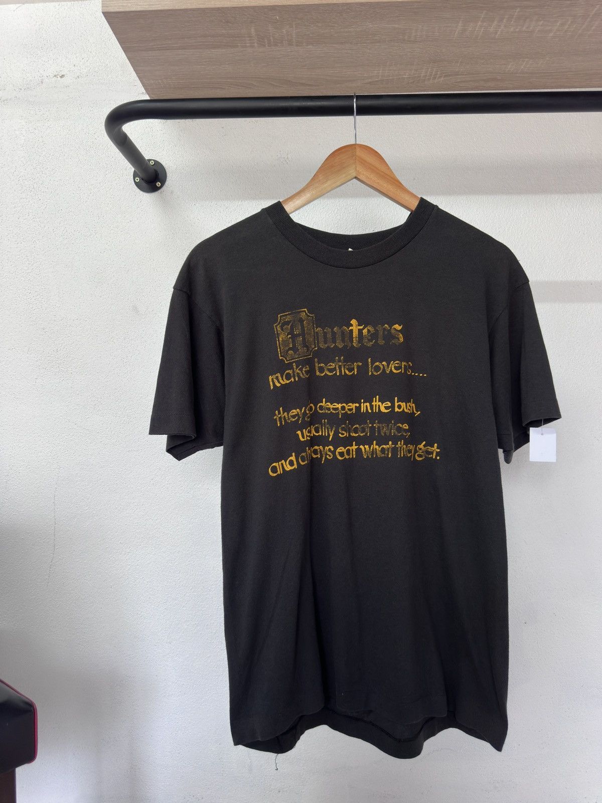 Other VINTAGE 90s Wording tee Size US M / EU 48-50 / 2 - 1 Thumbnail