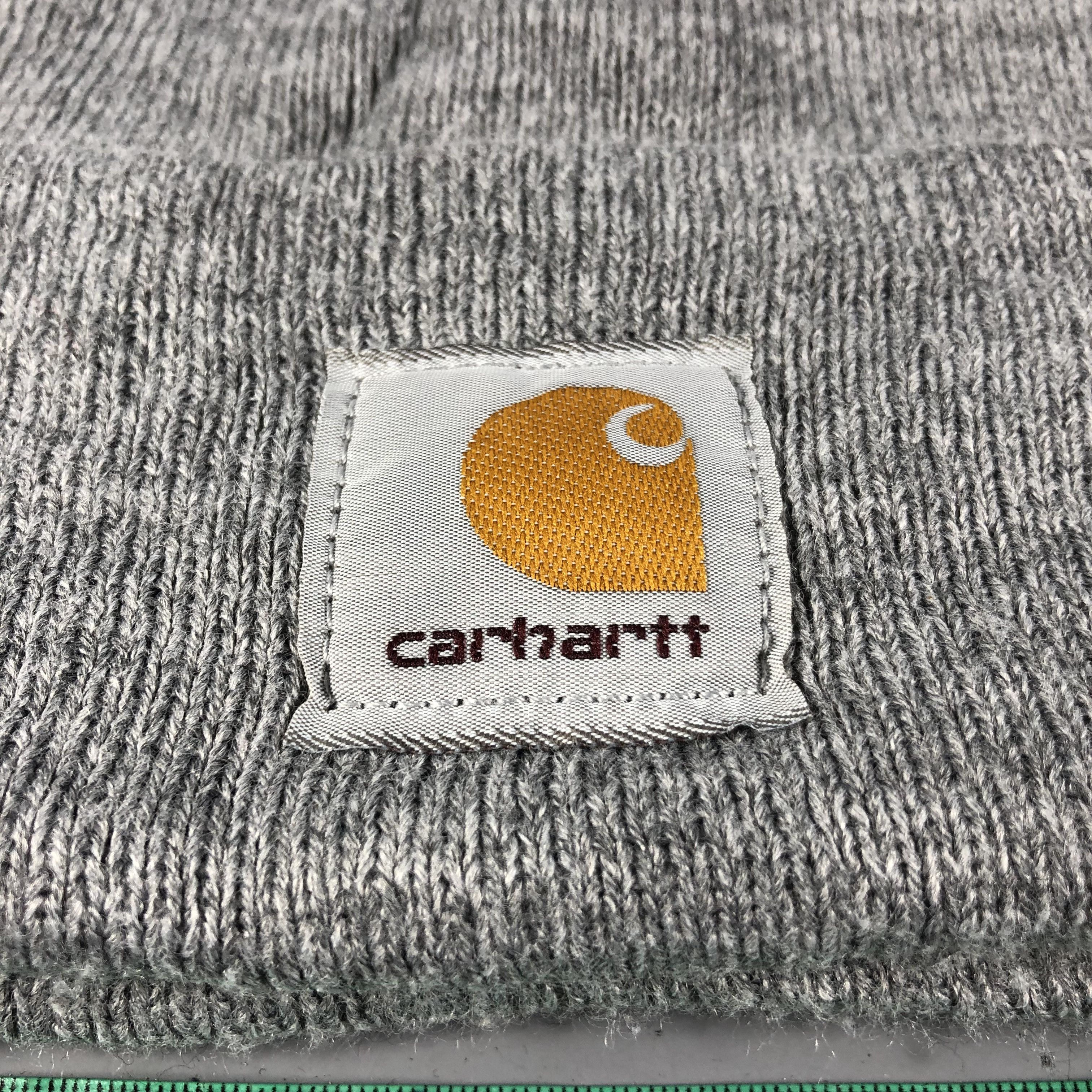 Carhartt Carhartt Grey Beanie Snowcap Snow Hat B816 Size ONE SIZE - 4 Thumbnail