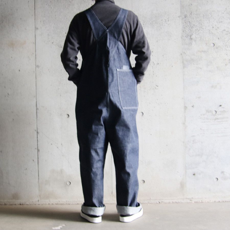 TUKI TUKI #0054 TYPE2 Indigo Denim Overalls Size US 34 / EU 50 - 12 Thumbnail