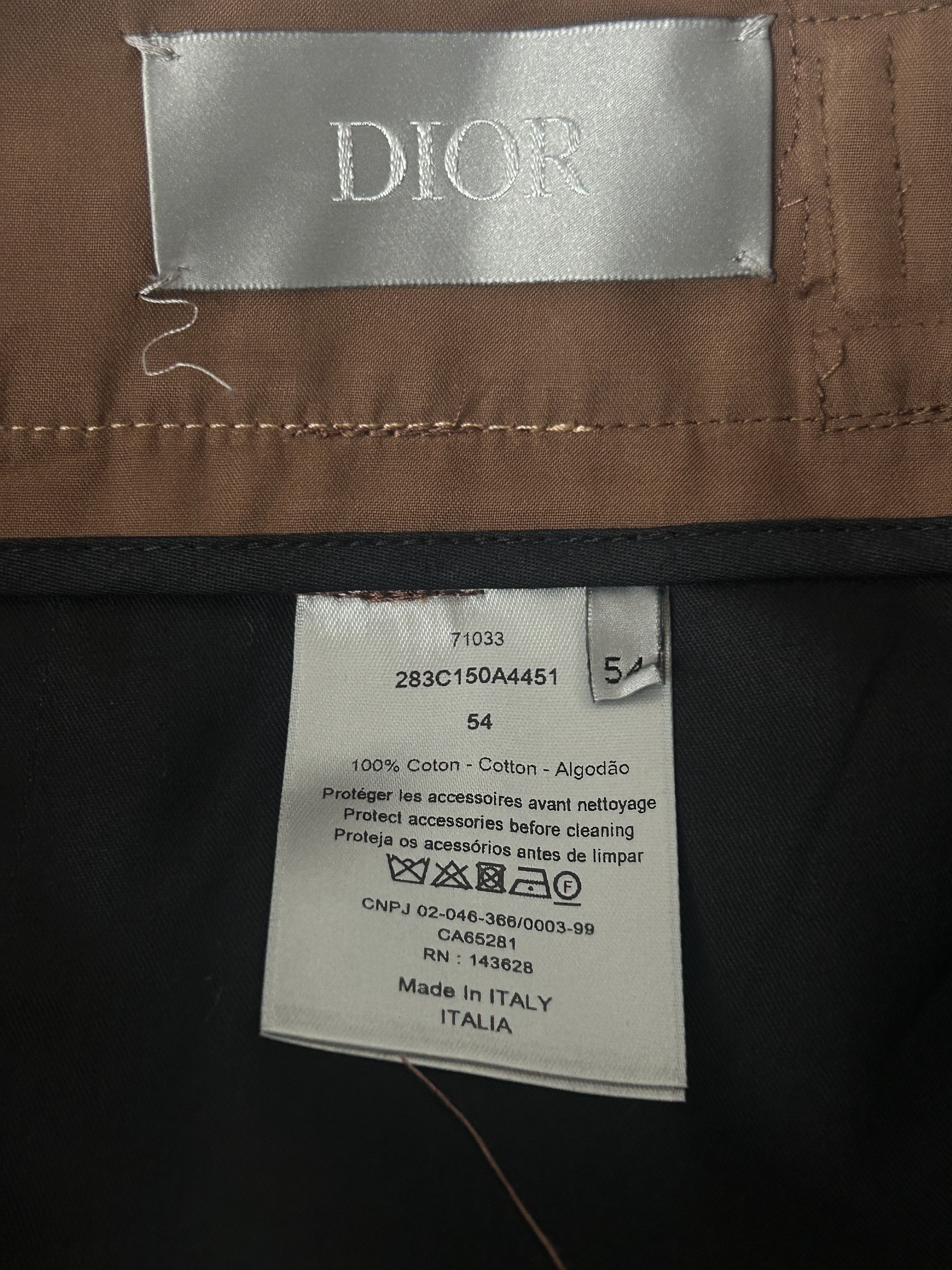 Dior Dior Cactus Jack Brown Bermuda Shorts Size US 38 / EU 54 - 3 Thumbnail