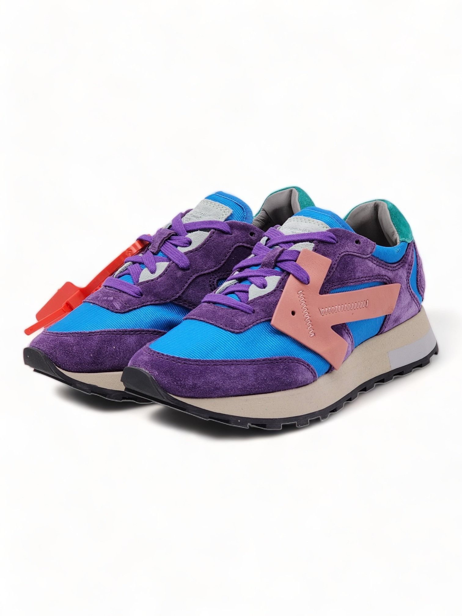image of Off White x Virgil Abloh Hg Runner Arrow Sneakers Violet 39, Women's