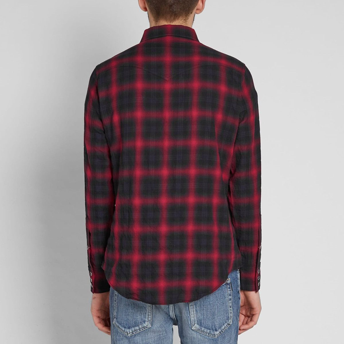 Hedi Slimane × Saint Laurent Paris Saint Laurent Western Shirt Size US S / EU 44-46 / 1 - 15 Thumbnail