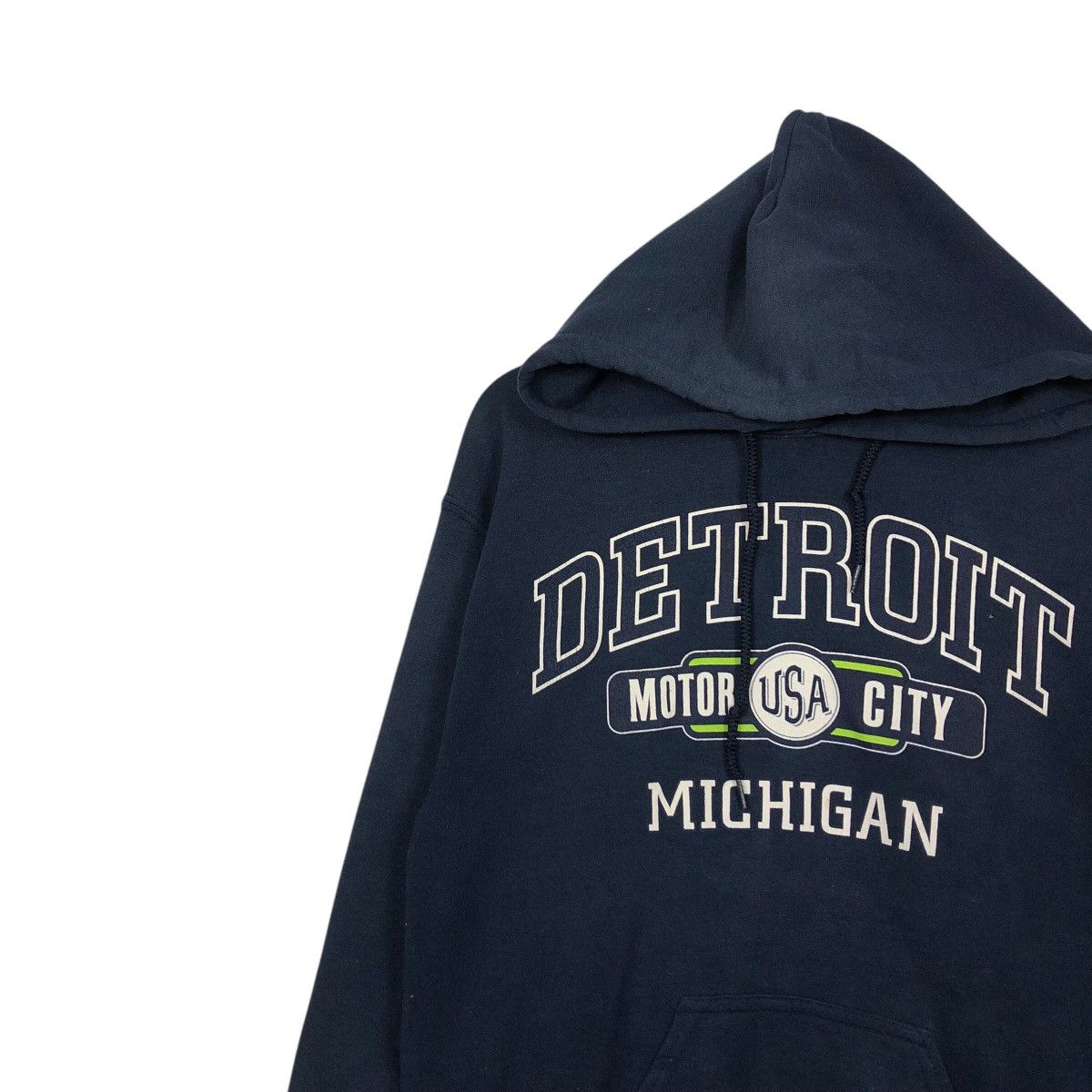 Japanese Brand 📌Vintage Hoodie Pull Over Detroit Motor City Usa Michigan Size US S / EU 44-46 / 1 - 8 Thumbnail