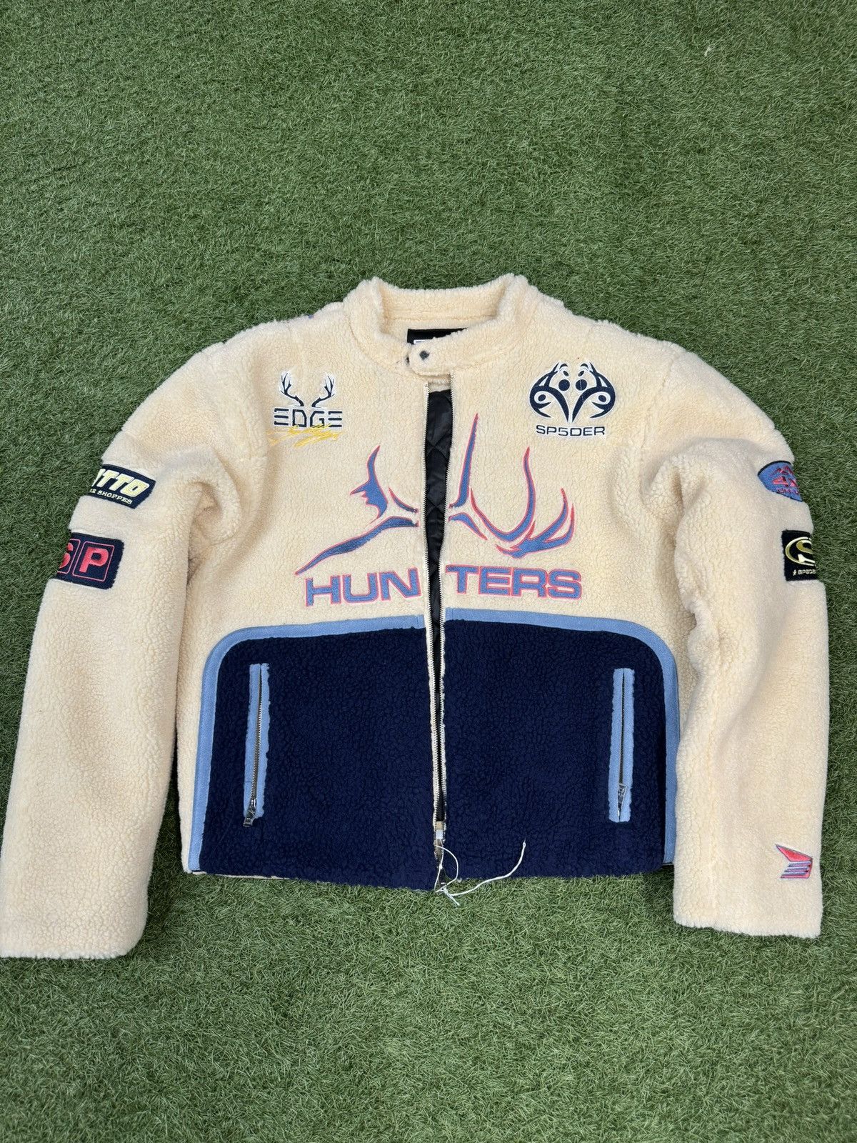 Sp5der Sp5der Worldwide Sherpa Hunter Moto Jacket Size US L / EU 52-54 / 3 - 1 Thumbnail