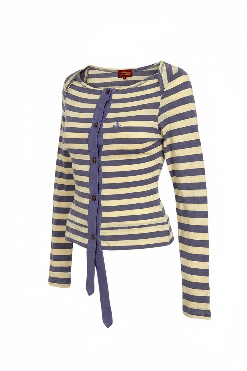 Vivienne Westwood Vivienne Westwood Stripes Cardigan Size XS / US 0-2 / IT 36-38 - 1 Thumbnail