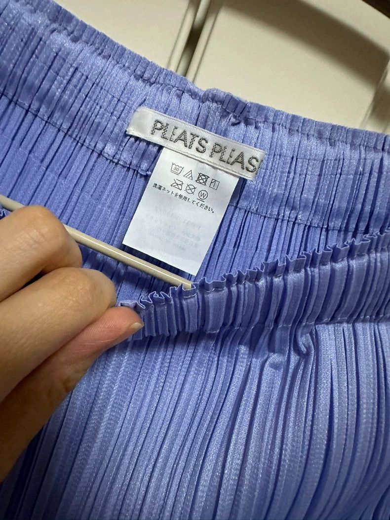 Issey Miyake Issey Miyake size:2 Blue pleated wide-leg pants Size 42" / US 20 - 5 Thumbnail