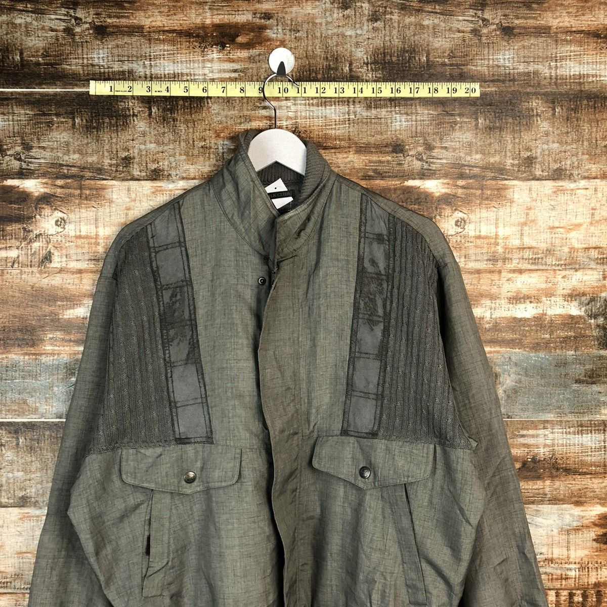 Gulk Club Grey vintage Jacket japan #A1608