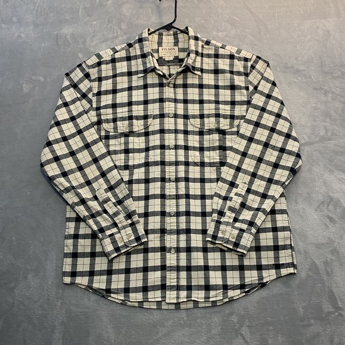 Filson Alaskan Guide Gömlek Cream Black