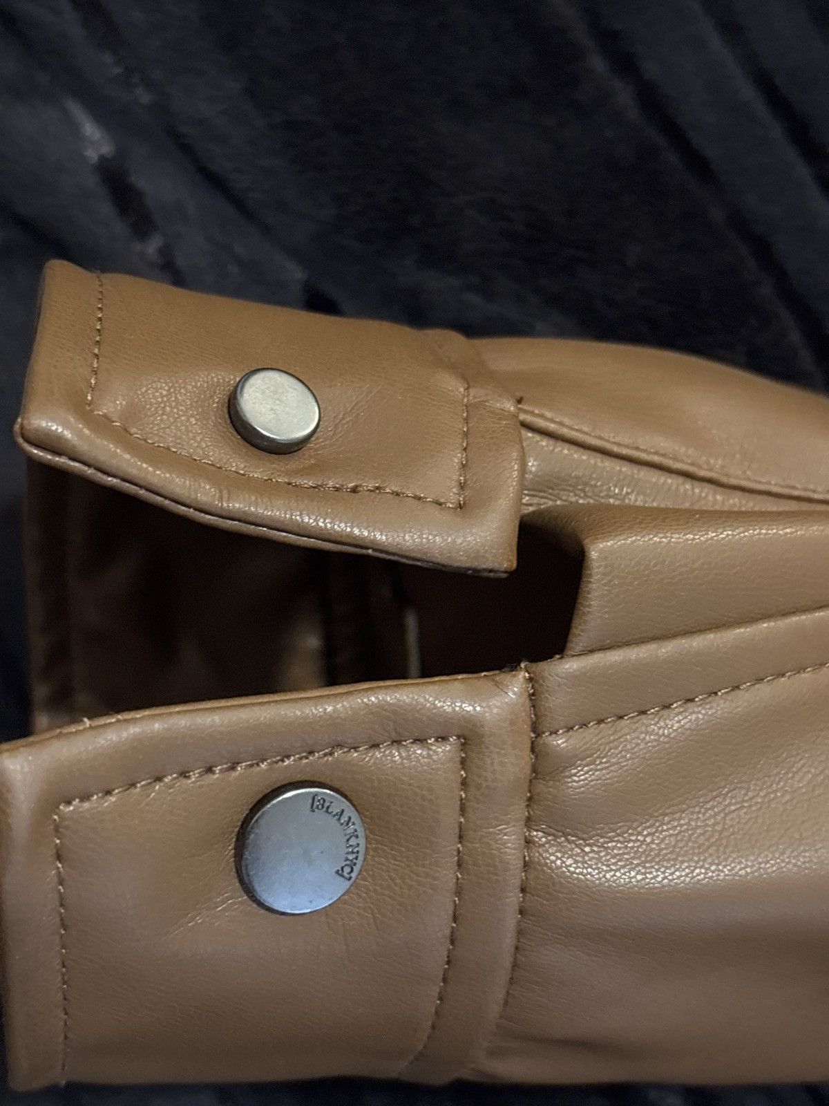 BLANKNYC BLANKNYC Mens Brown Pleather jacket Size US L / EU 52-54 / 3 - 4 Thumbnail