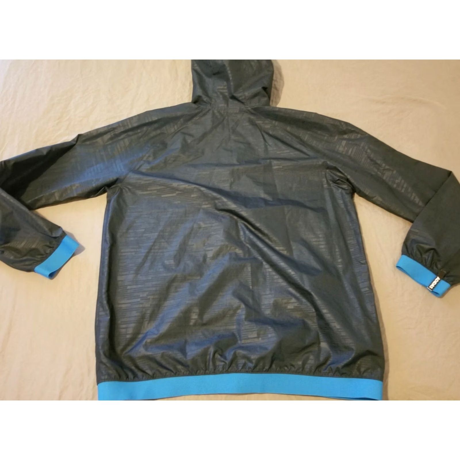 Adidas adidas Jacket Gray Hooded Athletic Gym Workout Mens L Large Size US L / EU 52-54 / 3 - 5 Thumbnail