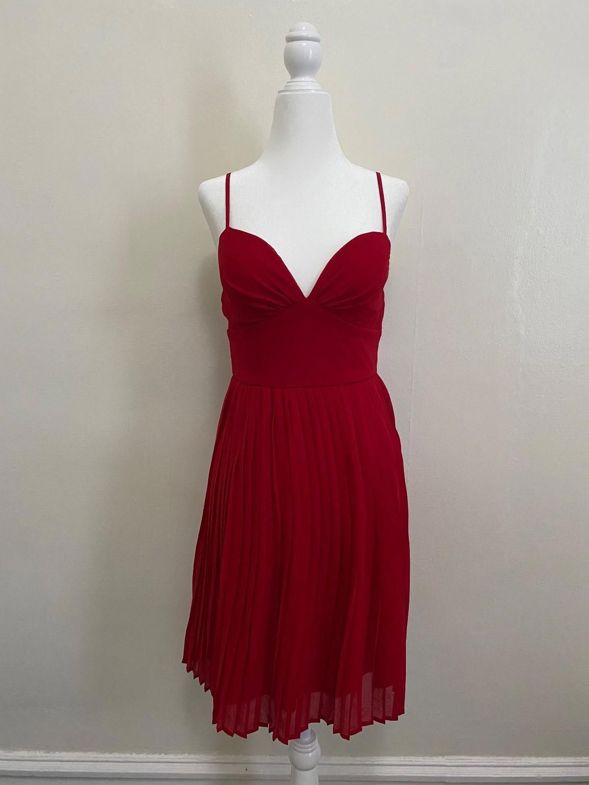Other MYSTIC A-Line Strappy Dress with Sweetheart Neckline (SMALL) Size S / US 4 / IT 40 - 1 Thumbnail