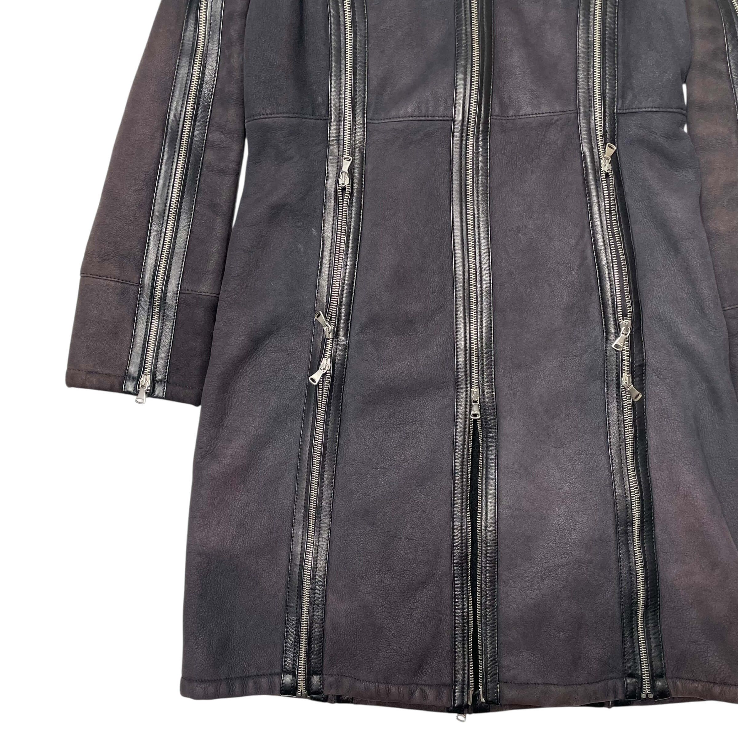 Dolce & Gabbana Dolce&gabbana 8 zipper long mouton coat Size M / US 6-8 / IT 42-44 - 4 Thumbnail