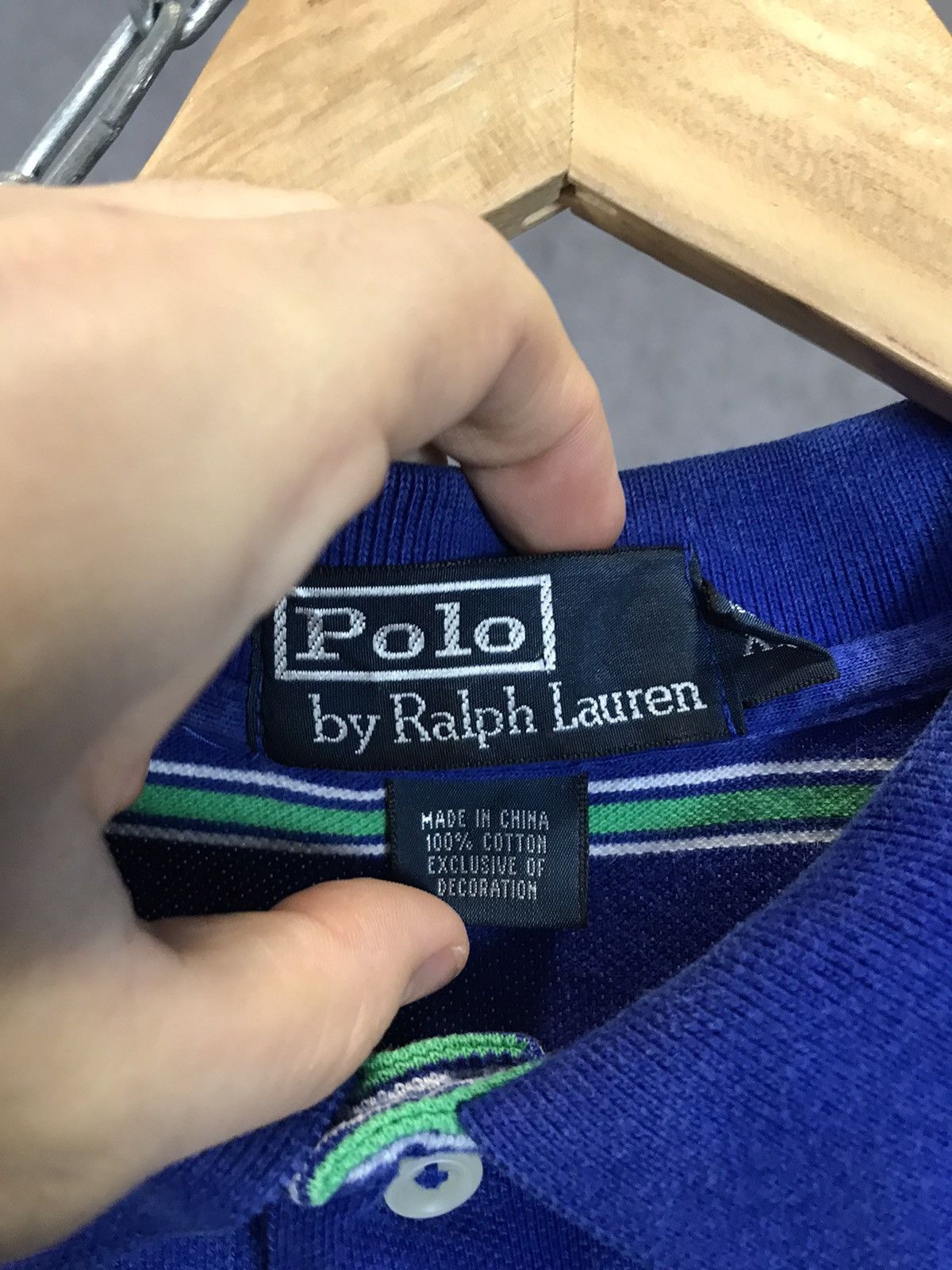 Polo Ralph Lauren Polo Ralph Lauren vintage designer polo tee Size US XL / EU 56 / 4 - 4 Thumbnail