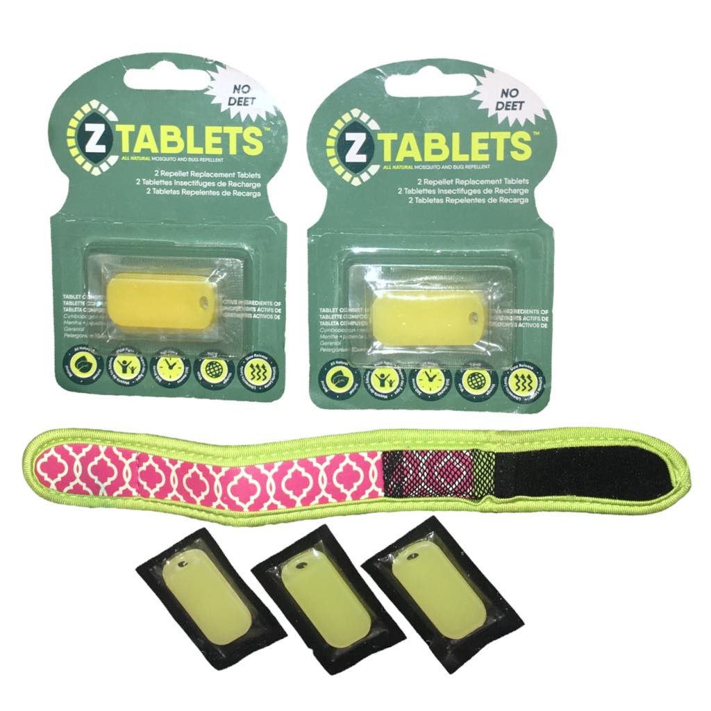 Other Z-Tablet Mosquito Repellent Refills (7 Total) & Wristband Size ONE SIZE - 2 Thumbnail