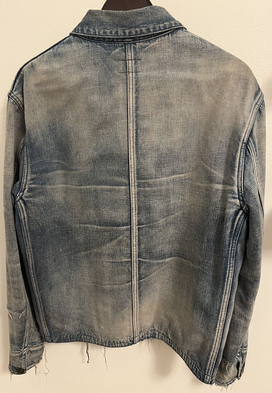 Saint Laurent Paris Saint Laurent 2020 Denim Jacket Size US XL / EU 56 / 4 - 2 Thumbnail