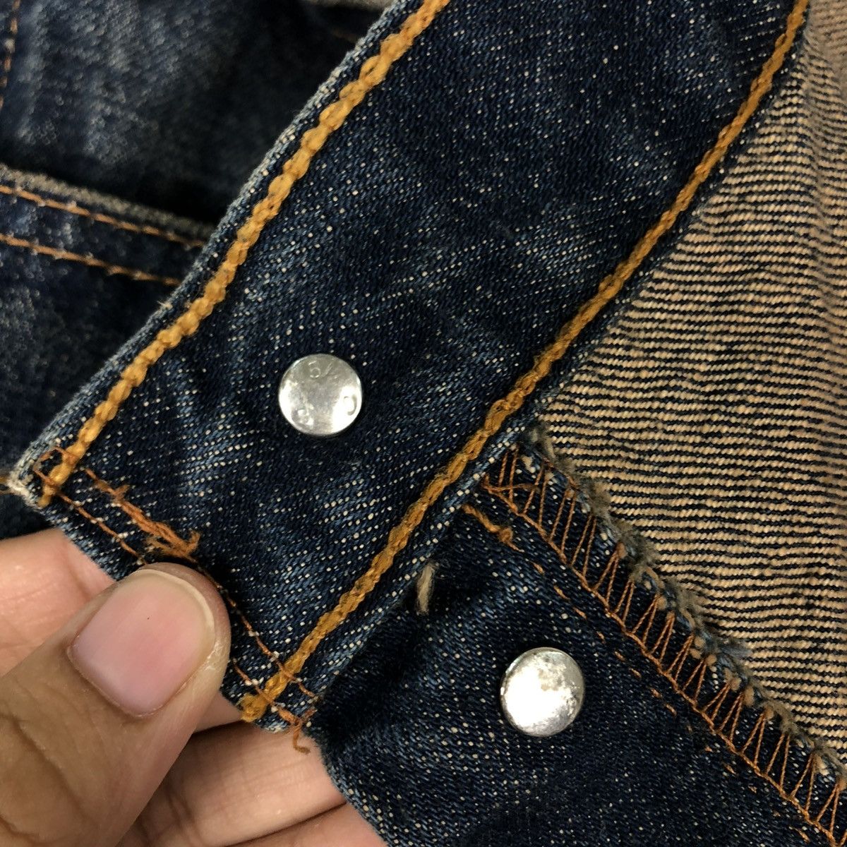 Levi's 🔥VINTAGE LEVIS DENIM JEANS RARE DESIGN COMME CA ISM JAPAN Size US 34 / EU 50 - 18 Thumbnail
