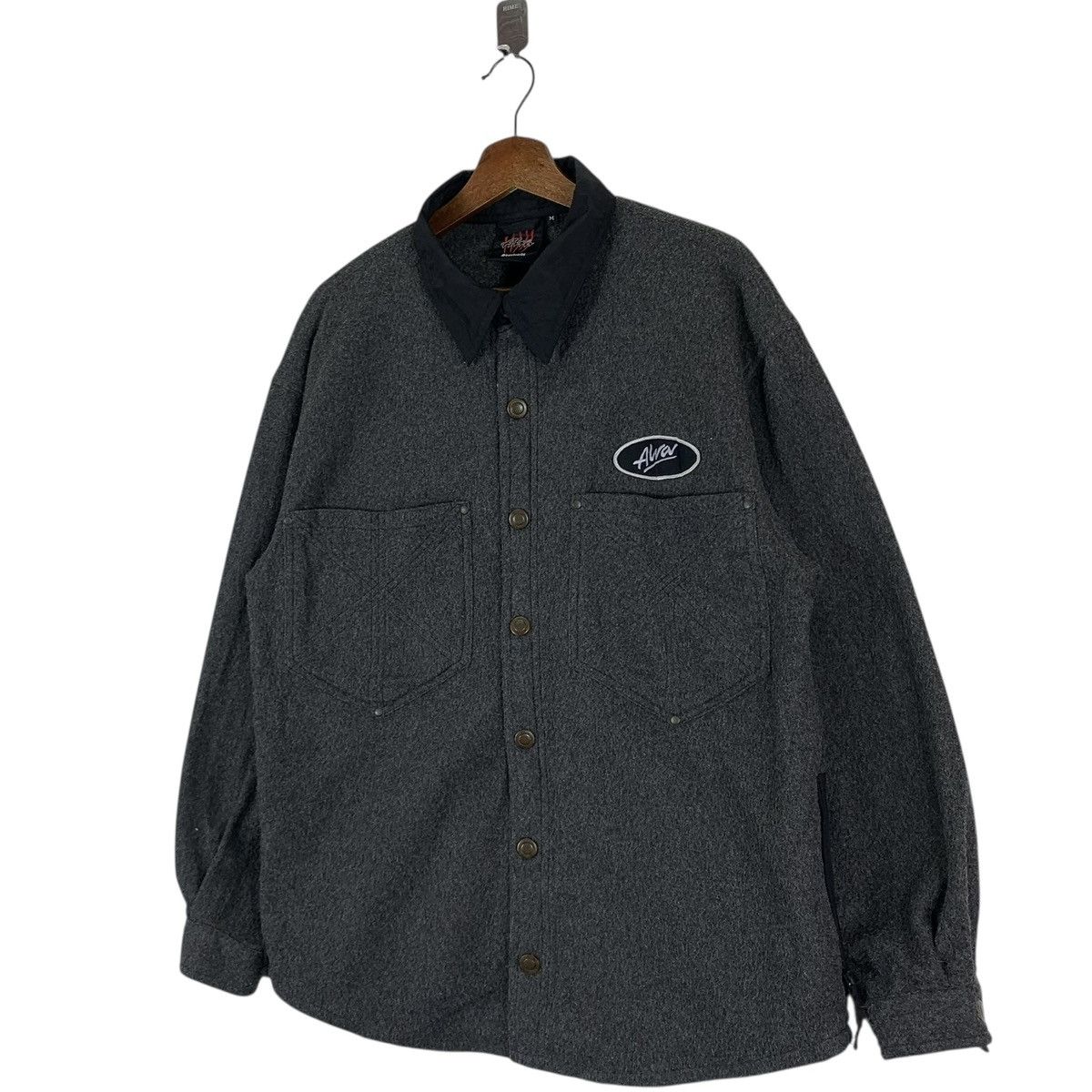 Welcome Skateboards vintage 90's Alva Staff Tony Alva fleece Snap Button Jacket Size US M / EU 48-50 / 2 - 2 Thumbnail