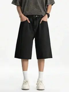 Jean VIBE Street Jorts Axle Black Crease Short Jeans Size US 28 / EU 44 - 6 Thumbnail