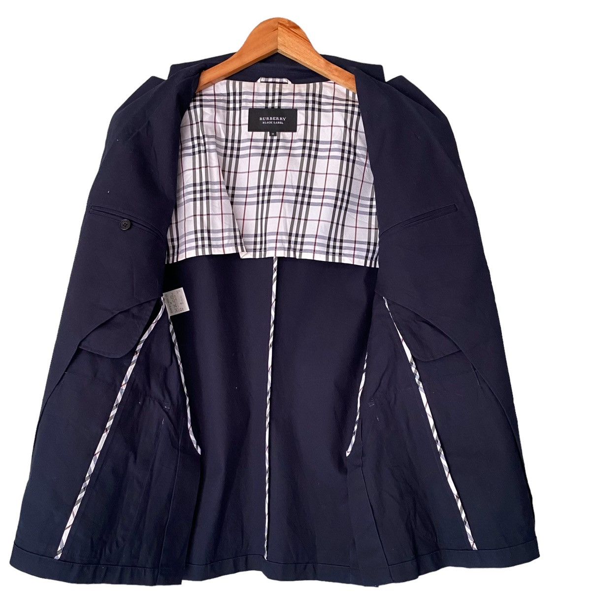 Burberry BURBERRY PROSUM Blazer Dark Blue Size 42S - 12 Thumbnail