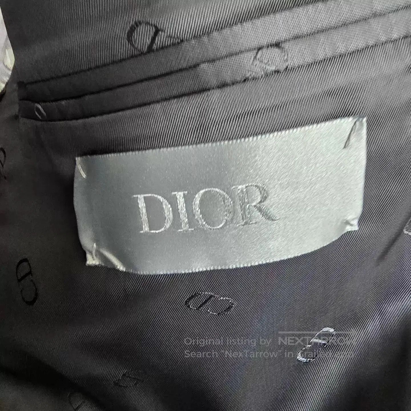 Dior Gray Textured Light Blazer. Size US M / EU 48-50 / 2 - 3 Thumbnail
