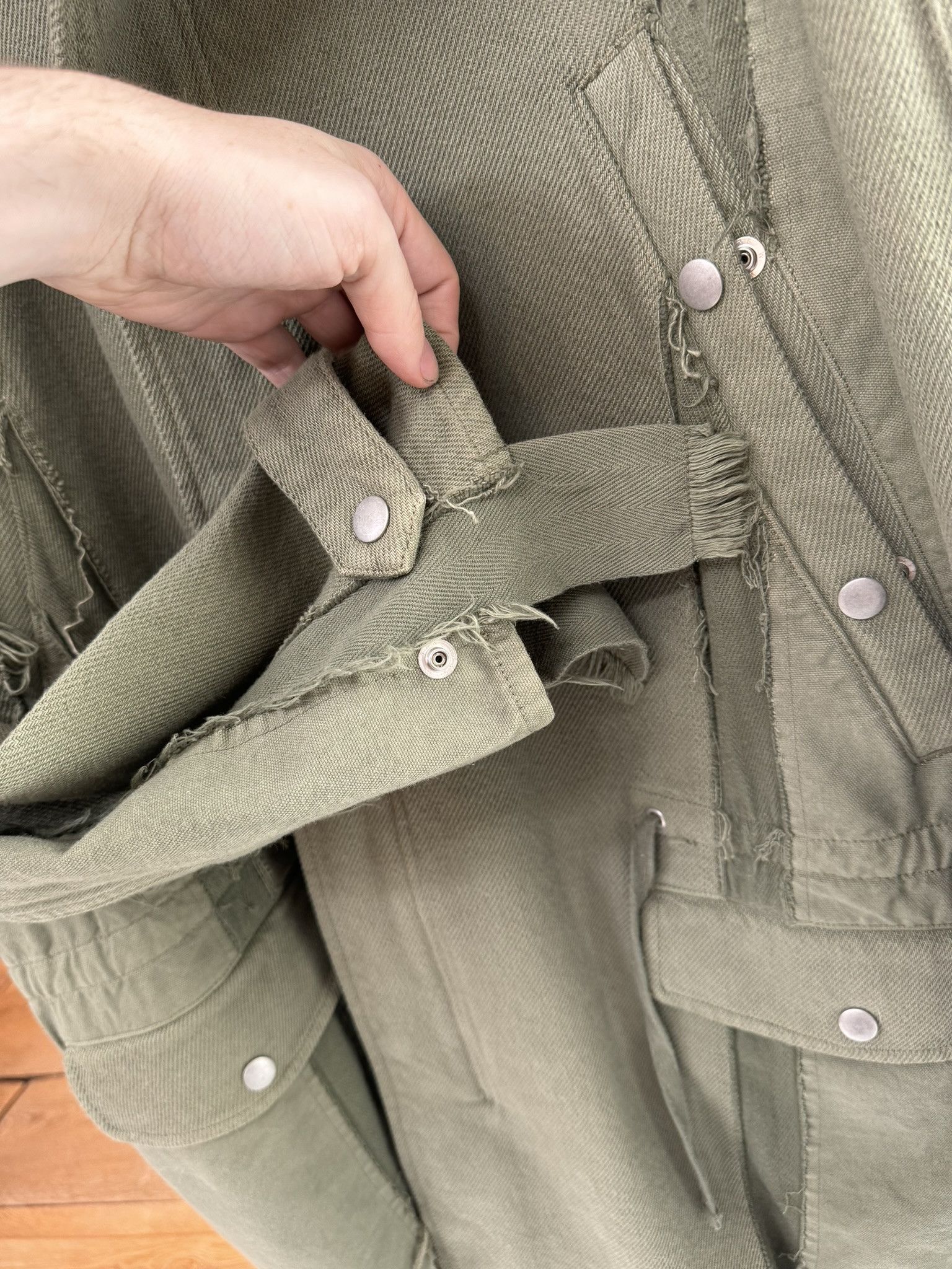 John Elliott JOHN ELLIOTT Heavy Olive Green Parka *SAMPLE* (UNRELEASED) Size US M / EU 48-50 / 2 - 3 Thumbnail