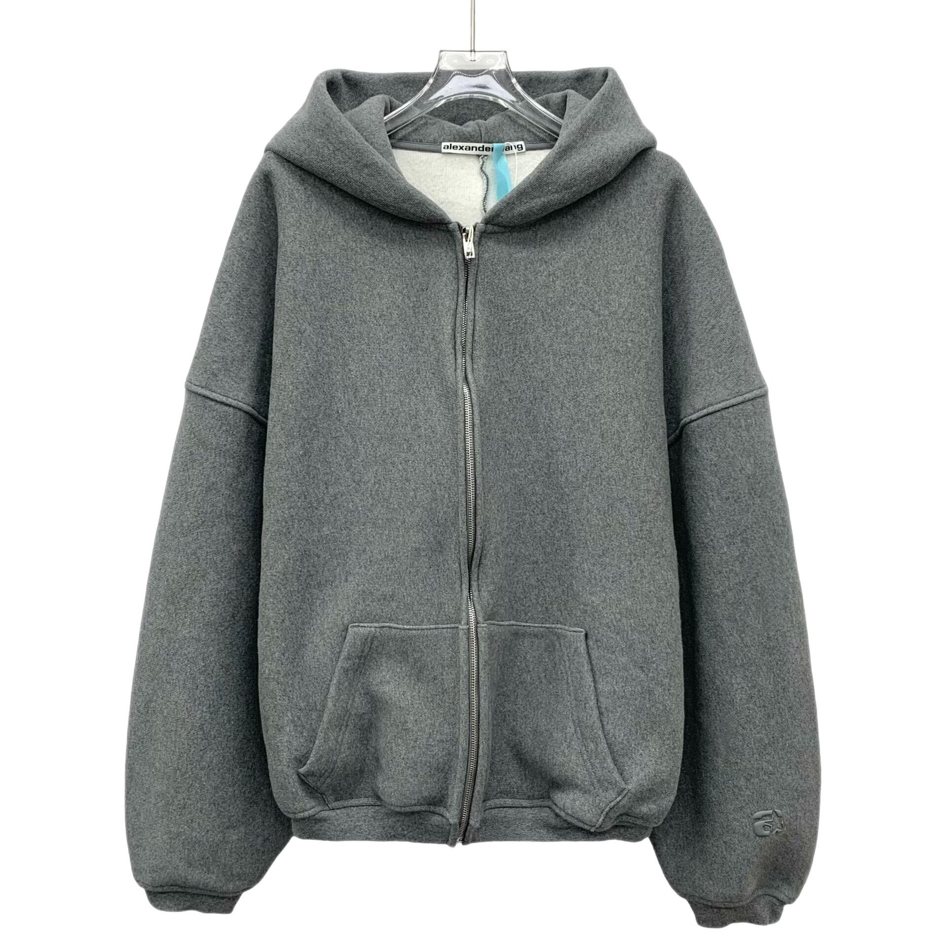 Alexander Wang Alexander Wang Logo Zip Hoodie Size S Size US S / EU 44-46 / 1 - 1 Thumbnail