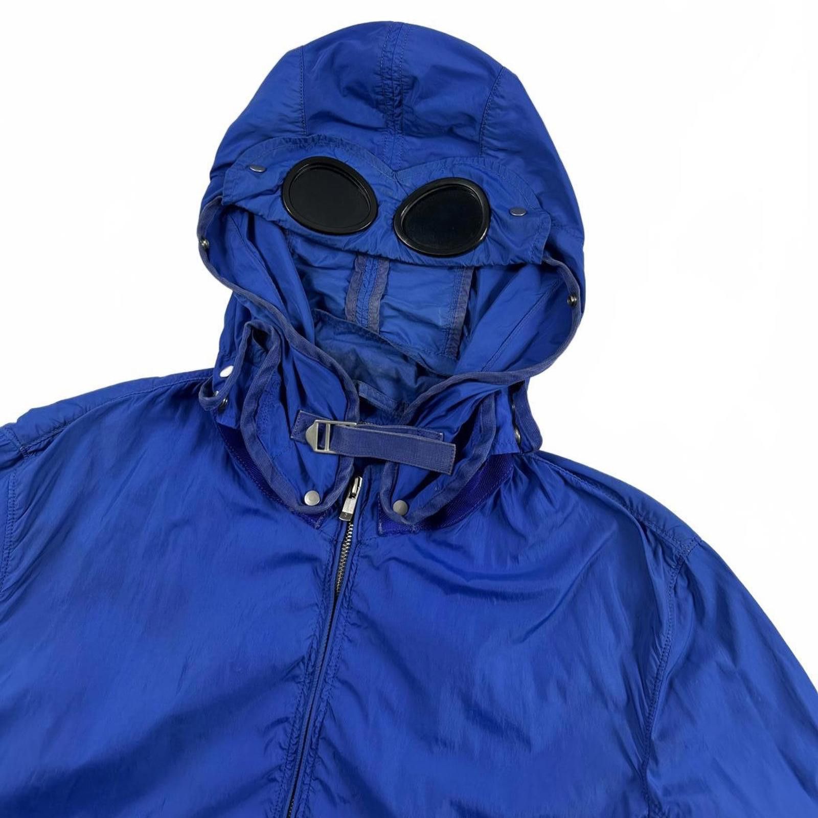 C.P. Company CP Company 2009 Nylon Goggle Jacket Blue Small Size US S / EU 44-46 / 1 - 2 Thumbnail