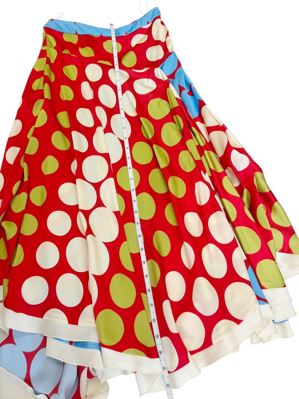 Marni $1,690 Rayon Polka Dot Pleated Skirt Size 25" / US 0 / IT 36 - 15 Thumbnail