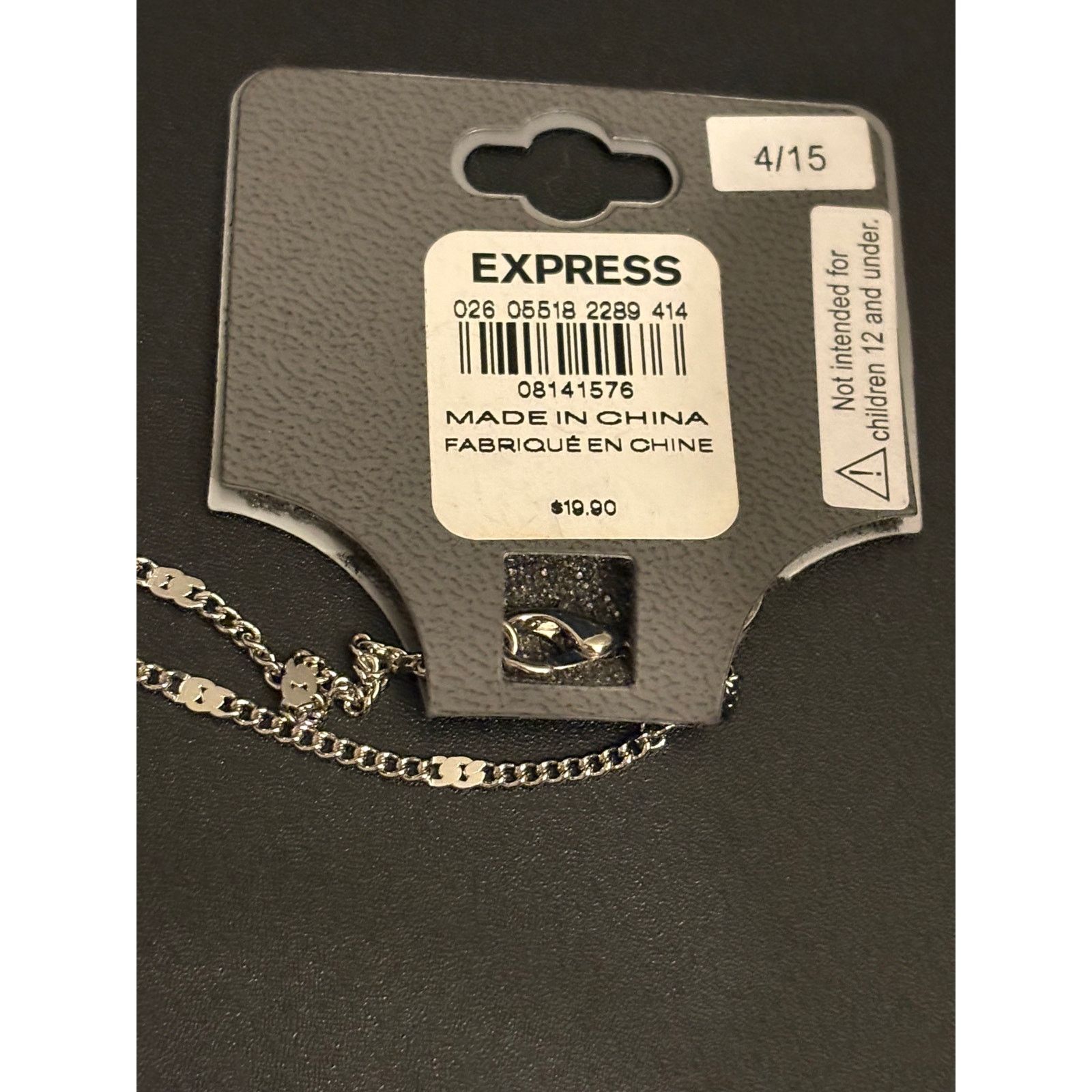Other Express NWT silver Tone Necklace 28” Size ONE SIZE - 8 Thumbnail
