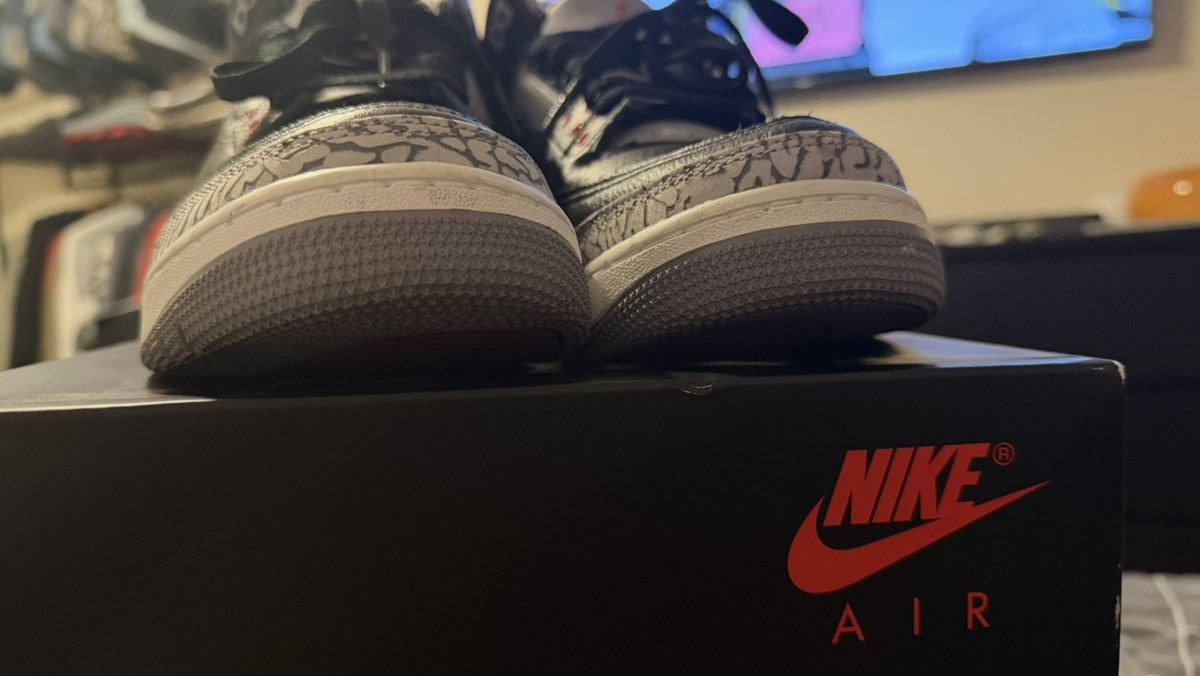 Jordan Brand Jordan 3 black cement Size US 11.5 / EU 44-45 - 8 Thumbnail
