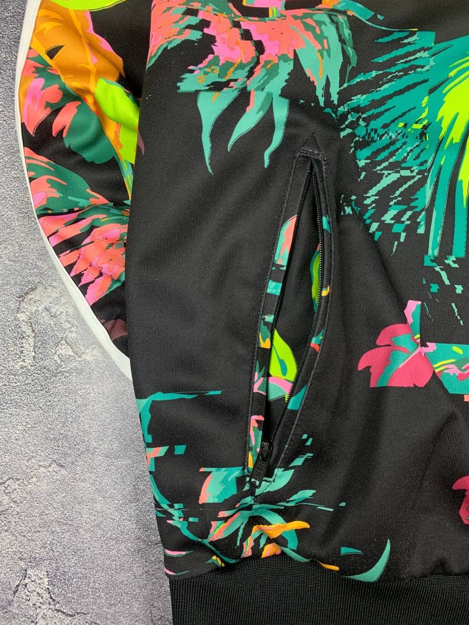 Nike Nike Men's Full Zip Tropical Print Track Jacket Size US M / EU 48-50 / 2 - 8 Thumbnail