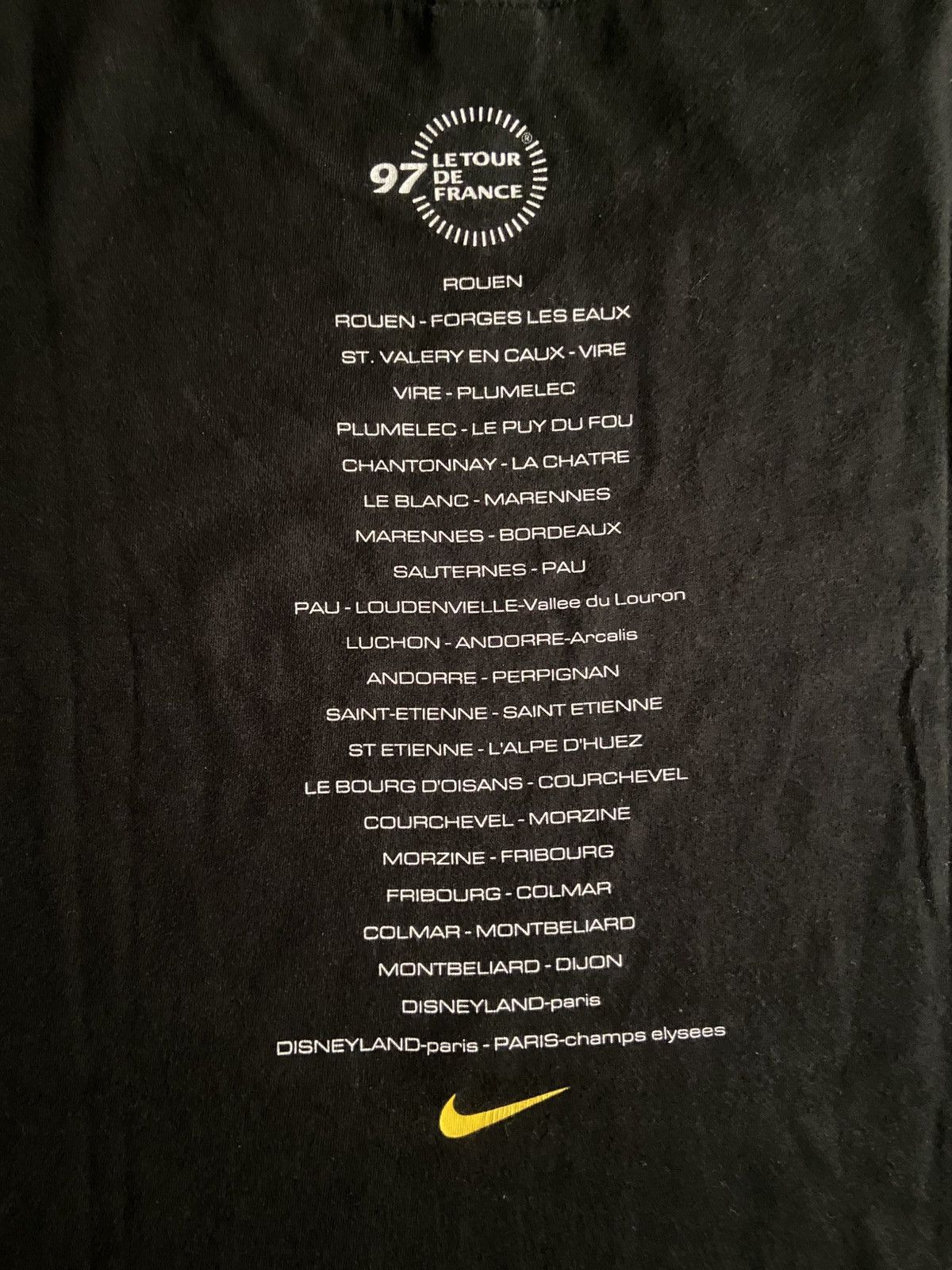 Nike T-shirt Nike Tour de France 1997 Official Merchandise-sizeL Size US L / EU 52-54 / 3 - 7 Thumbnail