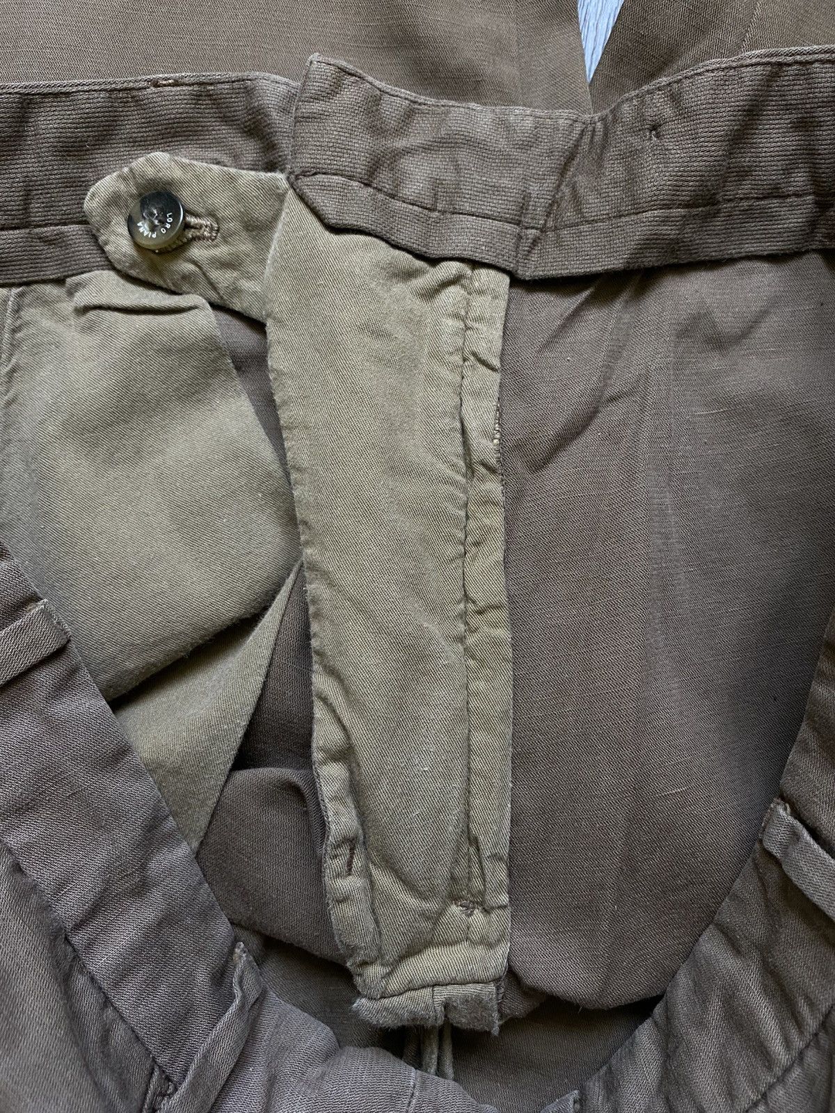 Loro Piana Loro Piana Chocolate Cotton Chino Pants Trousers Jeans Denim Size US 36 / EU 52 - 17 Thumbnail