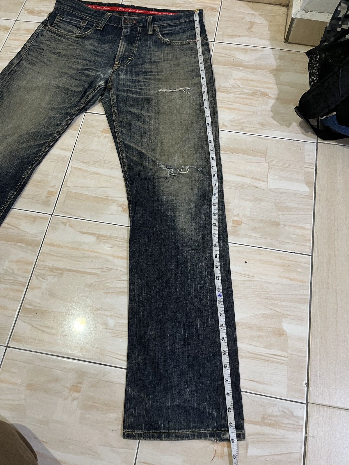 Edwin Vintage Japan Edwin Distressed jeans Size US 34 / EU 50 - 18 Thumbnail
