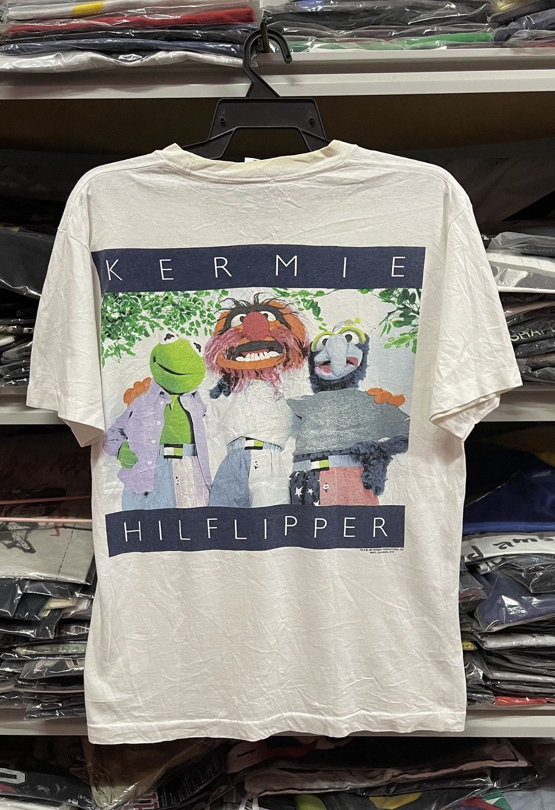Vintage Vintage Kermie Hilflipper Parody🔥🔥🔥 Size US M / EU 48-50 / 2 - 6 Thumbnail