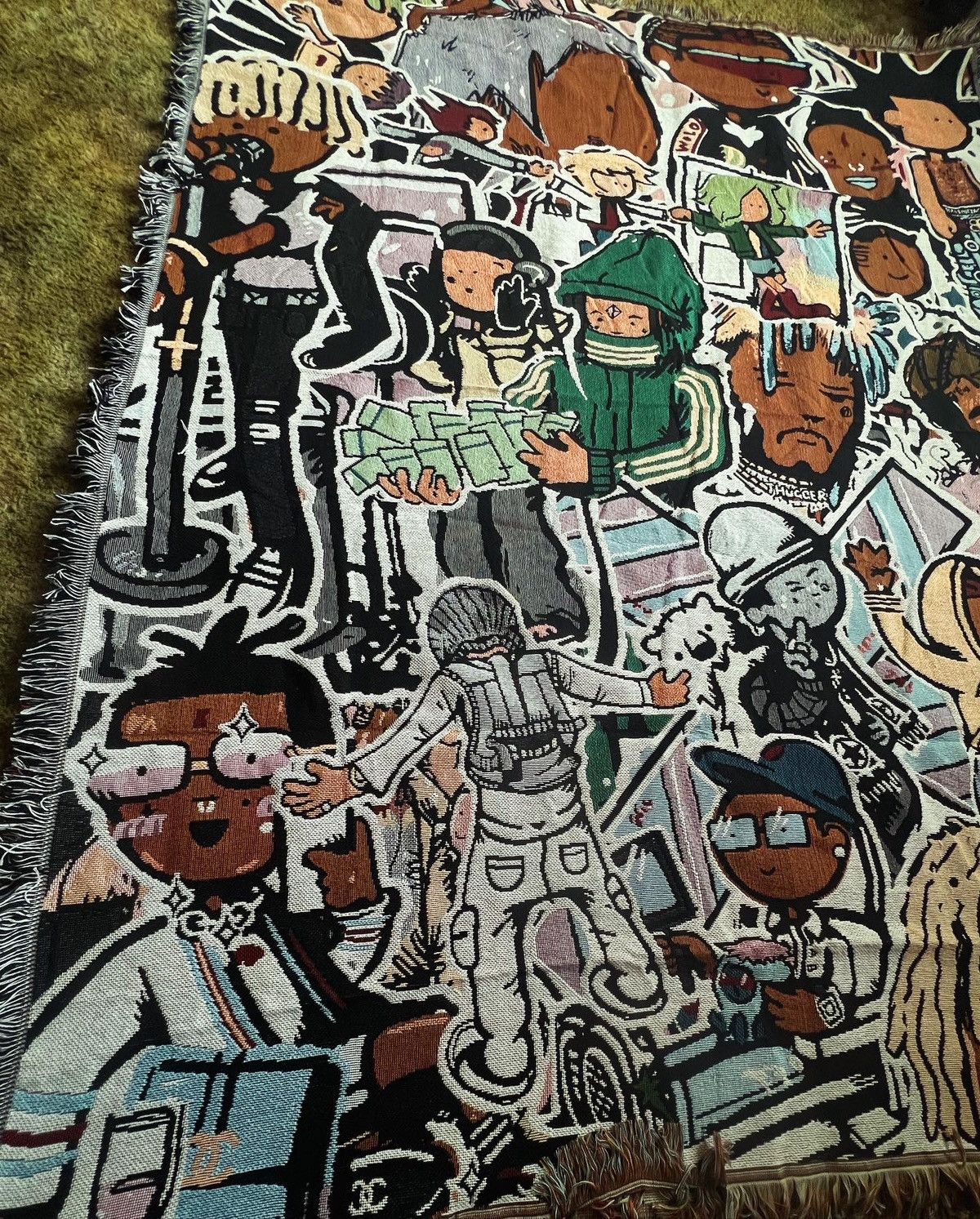 image of Kodone Lil Uzi Vert Blanket, Men's